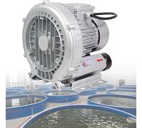 Souffleur régénératif, souffleur à anneau vortex, pompe à air électrique 120 W-1100 W, ventilateur vortex industriel centrifuge, utilisable pour l'aération de l'eau et le pompage des étangs à poisso