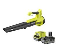 Souffleur Turbo Jet 18V RYOBI - Soufflerie 160 km/h - Batterie 4,0Ah - Chargeur - RY18BLB-140