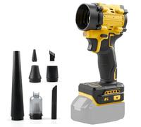 Souffleur sans Fil et aspirateur à Main 2 en 1 Compatible avec Dewalt 20V Batterie (Aucune Pile), 150W Dépoussiéreur à air comprimé sans balais, Aspirateur Portable avec 5 Buses pour Voiture, Maison