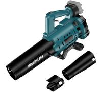 Souffleur sans Fil pour Batterie Makita 18 V, Souffleur Électrique Portable sans Fil avec Moteur sans Balais, Volume d'air 480cfm, Vitesse 200km/h, pour Entretien de la Pelouse