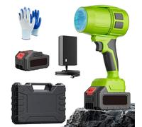 Souffleur sans Fil Puissant & LéGer,Ultra Puissant sans Fil Turbo Jet,Souffleur Ultra LéGer for Pelouse, Terrasse, Entretien De Pelouses Et DéPoussiéRage (Une Batterie)