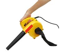 Souffleur,Souffleur Feuille 900W électrique Puissant Blower Aspirateur Portable Home Computer DEPOUSSIERANT Collecteur de Feuilles électrique Turbo Fan