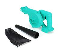 Souffleur,Souffleur Feuille Computer Cleaner électrique Blower poussière poussière Blowing Ordinateur collecteur de poussière soufflerie d'air du Ventilateur 220 V for Makita 18V Batterie(Blue)