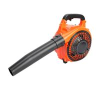 Souffleur Thermique 26cm³ Moteur 2 Temps 7500tr/min, Aspirateur Feuilles Mortes sans Fil, Souffleur de Feuilles à Essence Léger avec 2 Tuyaux, pour Jardin Terrasse Nettoyage Extérieur 2652236