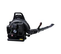 Souffleur Thermique à Dos, 2 Temps 550 CFM Souffleur De Feuilles Portatif, Travaux de Cour, Aménagement Paysager, Souffleur de Déneigement, Backpack Leaf Blower, Souffleuse à Feuilles (Noir)