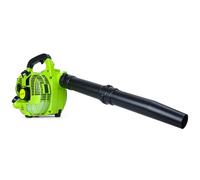 Souffleur Thermique Portable 26CC, Souffleur à Feuilles Thermique à Moteur Puissant, Souffleur à Feuilles à Essence pour Jardin (Vert)