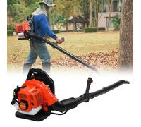 Souffleur thermique porté 2 temps haute performance pour dégager feuilles et neige rapidement