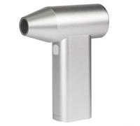 Souffleur turbo compact 110 000 tr/min, outil de nettoyage efficace pour voitures, maisons et bureaux (argent)