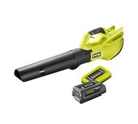 Souffleur Turbo Jet 36V RYOBI - Soufflerie 193 km/h - Batterie 4,0Ah - Chargeur - RY36BLB-140