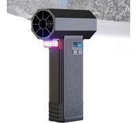 Souffleur Turbo Portable sans Fil, Moteur sans Balais, Vent Super Puissant, Longue Durée De Vie De La Batterie, pour Le Nettoyage des Feuilles, Le Séchage De La Terrasse, du Jardin Et De La