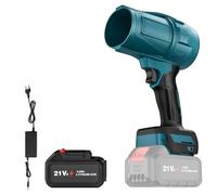 Souffleur turbo pour batterie Makita 18 V, 1050 W, souffleuse à neige sans balais, 32000 tr/min, souffleur électrique pour souffler les feuilles, la neige, la poussière, la force de soufflage (1