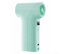 Souffleur turbo sans fil avec moteur sans balais de 40 000 tr/min, dépoussiérage d'air haute vitesse de 14 m/s, pour nettoyage de voiture, clavier, batterie 4000 mAh, écran LED (vert)