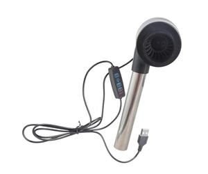 Souffleur USB multi-vitesse 14,5 cm conduit d'air 5 V design portable pour cuisine en plein air démarrage et ventilation souffleur USB avec longue buse pour la dissipation de la chaleur
