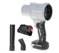 Souffleur violent sans fil puissant 21 V avec batterie efficace pour l'entretien des pelouses et le nettoyage extérieur de la maison électrique pour les feuilles