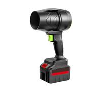 Souffleurs de Feuilles, Souffleur a Batterie, Souffleur de Feuilles Fill avec Batterie, Chargeur, Souffleur Électrique pour Bulles de Feuilles, Voitures, (A: Jeu de 5 Piles, 36.5x11.5x27.5 cm)