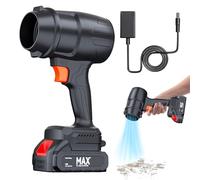 Souffleurs pour Entretien des Pelouses | Souffleur Électrique Sans Fil À Main,Dépoussiéreurs à Air Comprimé pour Bureaux Électronique Automobile Nettoyage Jardin Gouttière Patio Camping Allée Extérieu