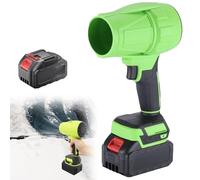 Souffleuse à Feuilles sans Fil, Souffleuse à Neige Portable, 30 000 TR/Min, avec 1 Batterie, pour Le Jardin, L'entretien De La Pelouse, Le Déneigement Et Le Nettoyage De La Maison