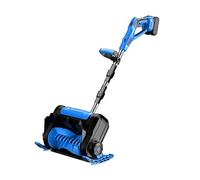 Souffleuse à Neige à Batterie 21V, souffleuse à Neige électrique (Brosse à Neige sans Fil 1000W jusqu'à Largeur de Travail 30 cm, Distance d'éjection 8,5m, Profondeur de déneigement 17cm) sans Piles