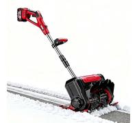 Souffleuse À Neige Électrique, Pelle À Neige sans Fil 1200W, Autonomie 60 Minutes avec Deux Batteries 4.0Ah, Idéale pour Terrains De Jeu, Voisinage Et Usage Commercial.