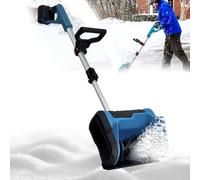Souffleuse à neige électrique sans fil avec poignée réglable, déneigement efficace pour la maison et la terrasse
