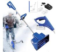 Souffleuse à Neige électrique sans Fil, souffleuse à Neige sans balais Haute Puissance, souffleuse à Neige 24 V 4,0 Ah for Un Nettoyage Facile de la Maison et de la propriété