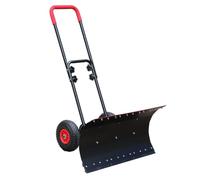 Souffleuse à neige et pelle à neige en double fonction - Réglage de la hauteur sur 5 niveaux et 4 angles | Avec roulettes et réglage des pneus pour le déneigement et l'élimination de la glace dans le