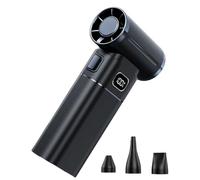 Souffleuse À Neige | Mini Dépoussiéreur D'air Portatif Sans Fil | Rechargeable Par USB 130 000 Tr/min | Nettoie La Voiture, Le Clavier, L'électronique, La Pelouse, L'allée | Nettoyage Du Jardin Intéri