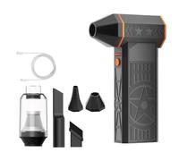 Souffleuse à neige portable 120 W - Mini souffleuse à neige électrique - 160 000 tr/min - Plumeau à air comprimé avec batterie de 8000 mAh - Pour voitures, neige, camions