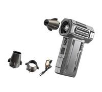 Souffleuse à neige portable pour pare-brise de voiture, nettoyage des escaliers avec éclairage LED, idéal pour les voyages par temps froid, petit aspirateur