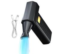 Souffleuse À Neige Portative | Ventilateur De Voiture Réglable À 6 Vitesses, Souffleuse À Neige Électrique Avec Marteau De Sécurité, Pour Sécher Le Pare-brise, La Fenêtre, Le Clavier De La Maison, L'o