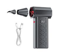 Souffleuse À Neige Portative,Ventilateur Voiture Ajustable 6 Vitesses | Souffleur À Neige Électrique avec Marteau De Sécurité,pour Sécher Pare-Brise Fenêtre Maison Clavier Ordinateur Escalier