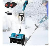 Souffleuse à neige sans fil, 30,5 cm avec moteur sans balais, poignée réglable, distance de lancement de 7,9 m pour allées et patios