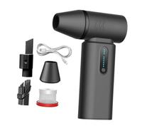 Souffleuse à neige sans fil 6 vitesses réglable multifonction puissant pour camping, voiture, ordinateur - Noir