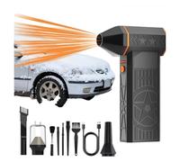 Souffleuse à Neige Thermique 5000 W améliorée (2026), souffleur d'air Chaud Portable, avec Technologie de Turbine Efficace, for Le dégivrage du Pare-Brise et Le déneigement.