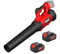 Souffleuse de feuilles - TEENO - TEENO - 6 vitesses - 450 CFM/130 mph - 2 batteries 4Ah + chargeur