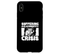 Souffrant Aye Ayedentity Crisis Funny Aye-Aye Primate Lovers Coque pour iPhone XS Max