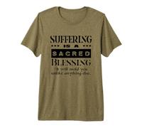 Souffrir de Motivation est Une bénédiction sacrée T-Shirt Haut de Gamme