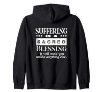 Souffrir d'inspiration est Une bénédiction sacrée Sweat à Capuche