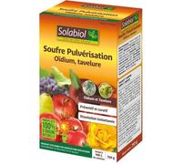 Soufre pulvérisation - SOLABIOL - 750 g - Traitement contre oïdium et tavelure