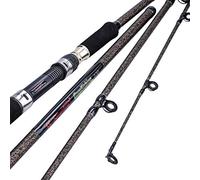 Sougayilang Canne à pêche à la Carpe, Porable High Carbon 4 Pc Blanks Canne à pêche à la Carpe pour Le Voyage Pêche en Eau Douce