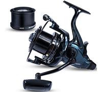Sougayilang Moulinet de pêche à la carpe, moulinet lisse ultra puissant 13 + 1BB corps en métal 9000/1000/12000 pour pêche en eau salée et eau douce