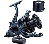 Sougayilang Moulinet de pêche à la carpe, moulinet lisse ultra puissant 13 + 1BB corps en métal 9000/1000/12000 pour pêche en eau salée et eau douce