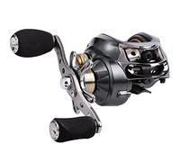 Sougayilang Moulinet de pêche Baitcasting avec 11+1 roulements blindés, système de Frein magnétique Moulinet de pêche pour la pêche en Eau Douce et en Eau salée