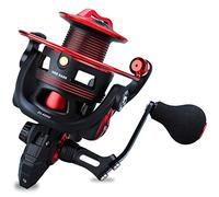 Sougayilang Moulinet de pêche léger ultra souple en aluminium et fibre de carbone pour l'eau salée ou l'eau douce 17,9 kg 12+1 BB, R-Spider DL 4000