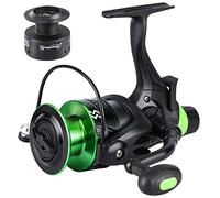 Sougayilang Moulinets de pêche à la carpe, moulinet de pêche à la carpe, moulinets rotatifs de 13 + 1 BB, moulinets d'appât, moulinet de pêche doux et puissant, moulinet de carpe avec bobine de fil de