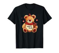 Souhaits Chaleureux de la Part de Votre Ours en Peluche du Nouvel an T-Shirt
