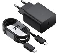 Soui-Chargeur Rapide Samsung 45w,Port Usb Type C,Câble 2m,Compatible Avec Galaxy S24 Ultra/S23/S22 Plus/S21 Fe 5g/Note 20 Ultra/A53/A52/A72,Galaxy Tab S8+