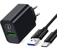 Soui-Chargeur Secteur Usb Pour Xiaomi Redmi Note 14t 13 12 9 10 11 Pro 9s 10s 9t 8 7 11s,Redmi 13c/12/A3,Mi 11t 10 11 10t Lite Pro,Poco M4/M6/M3/Poco C65/Poco X6/X6 Pro 18w Quick Charge 3.0 Rapide Y