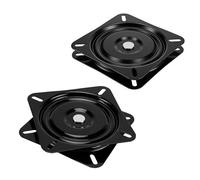 SOUJAP Lot de 2 plaques pivotantes pour tabouret de bar et chaise bateau 15,5 x 2,25 cm