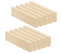 SOUJAP Lot de 200 bâtons de peinture de 30,5 cm de long en bambou pour travaux manuels, agitateurs de peinture